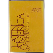 Latin America and Caribbean Contemporary Record: 1986-1987 [Hardcover] - £71.35 GBP