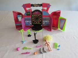 2003 Fashion Polly Dare to Hair Totally Video Carry Case Music Works Stage READ - £11.25 GBP