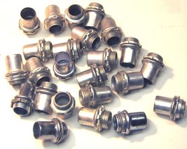 (24 LOT) RACO 1972 1/2&quot; Indenter EMT Connector - Pipe End To Box - £14.25 GBP