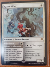 Giant Killer Magic The Gathering Rare Throne Eldraine 14 Human White Cho... - £1.86 GBP