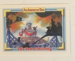 Fievel Goes West trading card Vintage #123 Town Meeting - £1.57 GBP