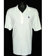 Golf Polo shirt &quot;Play Dry&quot; textured - Greg Norman (White) - £19.52 GBP