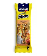 Vitakraft Crunch Sticks Golden Honey Flavor Cockatiels Treats for Cockat... - $11.78