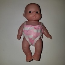 Small 5" Baby Doll Berenguer Lots To Love Itty Bitty Pink White Outfit - $12.58