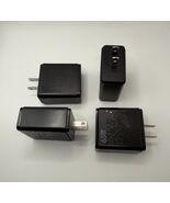 4-Pack, 65W GaN Dual-Port USB-C &amp; USB-A Wall Charger, PD Fast Charge, Black - $36.99