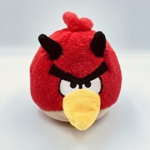 Angry Birds Seasons Devil Red Bird 5” Plush with Horns &amp; Tail Year/2011 - £14.23 GBP