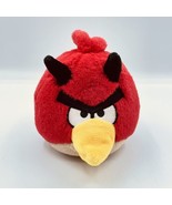 Angry Birds Seasons Devil Red Bird 5” Plush with Horns &amp; Tail Year/2011 - £14.11 GBP