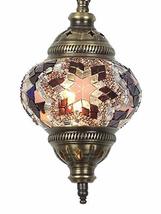 (31 Models) Handmade Pendant Ceiling Lamp Mosaic Shade, 2019 Stunning 16.5&quot; Heig - £47.32 GBP