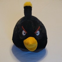 Angry Birds Commonwealth Good Stuff Stuffed Plush Black Bomb 7&quot; 8&quot; 9&quot; No Sound - £15.52 GBP