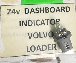 VOLVO LOADER, INDICATOR LAMP, 24-VOLT F/ DASHBOARD ( 13966327 ) - $188.49 MXN
