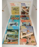 8 Vintage 1976-1986 Model Aviation Magazines Academy Of Model Aeronautics - $24.99