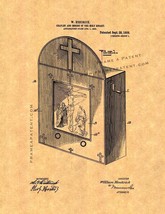 Chaplet and Shrine Of The Holy Rosary Patent Print - £6.40 GBP+