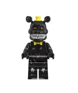 Nightmare Black Five Nights at Freddy&#39;s Minifigures Building Blocks Toys - $6.14 CAD