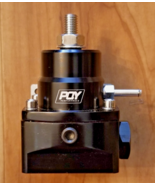 Fuel Inject Pressure Regulator Black AN8 AN6 Comes with the 1xORB8 End C... - $32.61 CAD