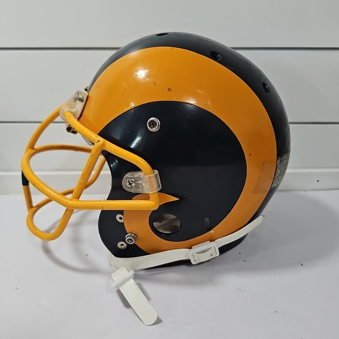 2008 Schutt Football Helmet Size Medium Rams - $34.65