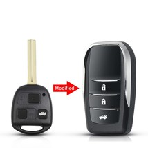 Keyyou Modified Remote Key Case For ES300 GS300 GS430 IS300 LS430 LX470 For Ra - $80.15