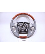 New OEM genuine Toyota Grey Leather Wood Steering wheel 2005-2010 Avalon... - $222.75