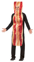 Rasta Imposta Bacon Strip Costume, Brown, One Size - £82.88 GBP