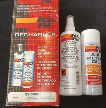 New  K&amp;N Air Filter Cleaning Kit–Cleaner &amp; Oil, Restores Engine Performance - $24.26