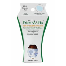 Porc-A-Fix Touch Up Repair Glaze - Briggs - Dresden Blue - BR-20 - £21.89 GBP