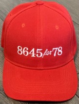 Anti TRUMP Baseball Hat TREASON 8645 Donald Trump Parody Cap Embroidered... - $17.47