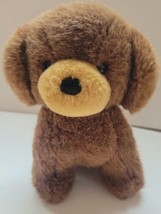 Vintage Gerber  Precious Plush Puppy Stuffed Animal Brown Dog 8&quot; Made in... - $29.02