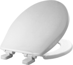 Caswell Toilet Seat, Mayfair 880Slow 000, Round, Durable Plastic, White,... - $44.99