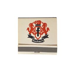 Vintage Matchbook Fischer’s Hyatt Lodge Belleville IL Full Unstruck Adve... - $11.78