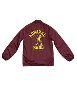 VTG CHAMPION Arlington NY High School Admiral 1980s Band Jacket Maroon W... - $49.45