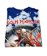 Iron Maiden Graphic Tie Dye Tee Shirt Size XL New No Tags - $19.80