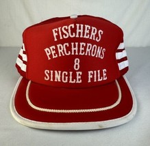 Vintage 3 Stripe Trucker Hat Foam Mesh Snapback Adjustable Farm 80s 90s - $29.99