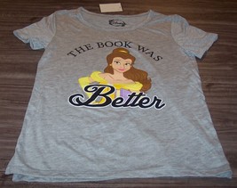 Women&#39;s Teen Walt Disney Beauty And The Beast Belle T-shirt Medium New w/ Tag - £15.82 GBP