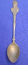 Vtg WH Harrison Gov of Indiana 1800-1812 4.75” Souvenir Silver Tone Spoon  - £14.15 GBP