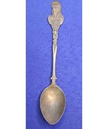 Vtg WH Harrison Gov of Indiana 1800-1812 4.75” Souvenir Silver Tone Spoon  - £14.13 GBP