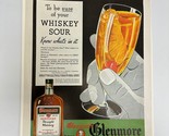 Original Vintage 40s Glenmore Kentucky Straight Whiskey Magazine Ad - $13.49