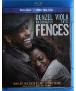 Fences...Starring: Denzel Washington, Viola Davis, Jovan Adepo (used Blu... - $275.62 MXN