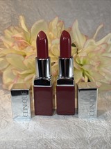 Lot of 2 Clinique LIP COLOR + PRIMER INTENSE + BASE Lipstick - 13 LOVE P... - $11.83