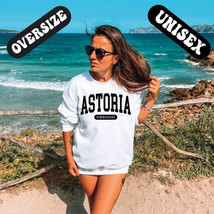 Astoria Sweatshirt,Vintage College University Astoria Ohio Crewneck pullower,Uni - $43.53