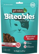 Get Naked Biteables Essential Health Functional Cat Soft Treats 3oz. - £4.69 GBP