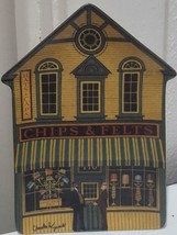 Beautiful Bradford Exchange Plate - VGC - Chips & Felts - Wysocki Folktown 1996 - $19.79