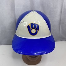 Vintage Milwaukee Brewers Souvenir Batting Helmet Full Size Laich 1969 - £10.96 GBP