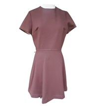 Vintage 1970s Minimalist Brown Shift Dress Size Medium - £27.69 GBP