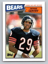 Dennis Gentry #49 1987 Topps Chicago Bears RC - £1.55 GBP