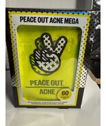 PEACE OUT Acne Mega: Zippered Travel Bag &amp; 60 Acne Healing Dots, NEW IN BOX - $29.39