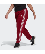Adidas Women’s Warm-Up Slim Tapered 3-Stripes Track Pants Plus Size 3X B... - £20.96 GBP