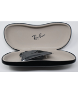 Ray Ban Large Black Eyeglasses Sunglasses Hard Case 7 Inch - $12.85