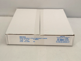 ELKAY Plastics High Density Poly Ice Bucket Liner 12x12&quot; .48 Mil 1000 Va... - $24.65