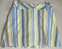 Patagonia Womens 6 Small Skirt Mini Short Tennis Golf Hike Crinkle Cotto... - $313.66 MXN