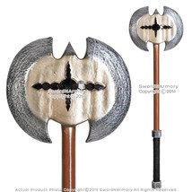 31&quot; Foam Medieval Hero Axe w/ Plastics Inner Core For LARP Cosplay Anime... - $37.60