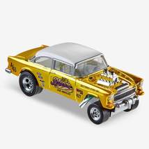 Hot Wheels Collectors RLC sELECTIONs 55 Chevy Bel Air Gasser w/Case RedLine Club image 2